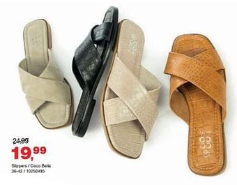 Bristol Slippers - coco bella aanbieding
