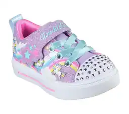 Decathlon SKECHERS Kinderen TWINKLE SPARKS JUMPIN' CLOUDS Sneakers Lavendel aanbieding