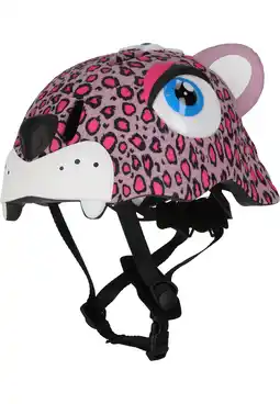 Decathlon Fietshelm voor kinderen | Roze Luipaard | Crazy Safety | EN1078 Gecertificeerd aanbieding
