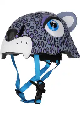 Decathlon Fietshelm voor kinderen | Paarse Luipaard | Crazy Safety | EN1078 Gecertificeerd aanbieding
