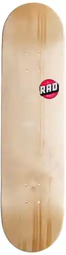 Decathlon RAD Blank Logo Skateboard Deck - 8.125 - Vintage Maple aanbieding