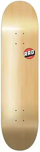 Decathlon RAD Blank Logo Skateboard Deck - 8.125 - Vintage Maple aanbieding