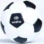 Decathlon Milieuverantwoorde Vista Retro-voetbal, Kleur: wit en zwart aanbieding