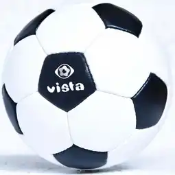 Decathlon Milieuverantwoorde Vista Retro-voetbal, Kleur: wit en zwart aanbieding