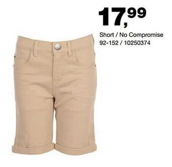Bristol Short - no compromise aanbieding