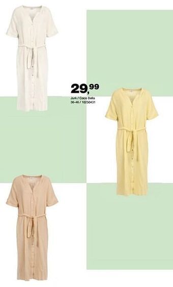 Bristol Jurk - coco bella aanbieding