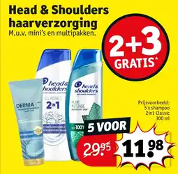 Kruidvat Head & Shoulders haarverzorging aanbieding