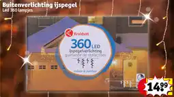 Kruidvat Buitenverlichting ijspegel aanbieding