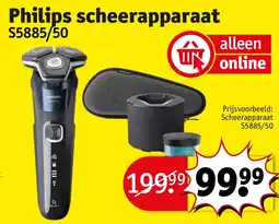 Kruidvat Philips scheerapparaat aanbieding