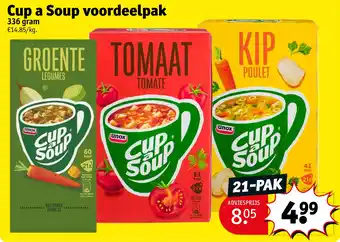 Kruidvat Cup a Soup voordeelpak aanbieding