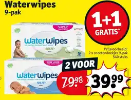 Kruidvat Waterwipes aanbieding