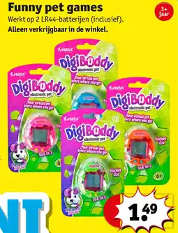 Kruidvat Funny pet games aanbieding