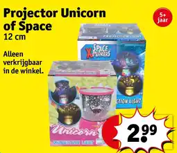 Kruidvat Projector Unicorn of Space aanbieding