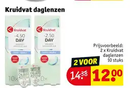 Kruidvat Kruidvat daglenzen aanbieding
