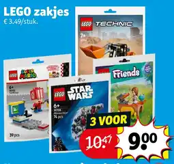 Kruidvat LEGO zakjes aanbieding
