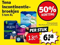 Kruidvat Tena incontinentiebroekjes aanbieding