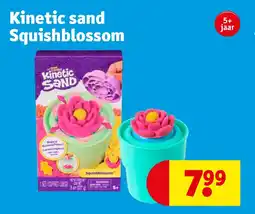 Kruidvat Kinetic sand Squishblossom aanbieding
