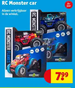 Kruidvat RC Monster car aanbieding