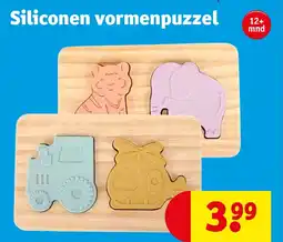 Kruidvat Siliconen vormenpuzzel aanbieding