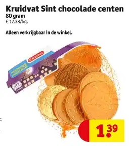 Kruidvat Kruidvat Sint chocolade centen aanbieding