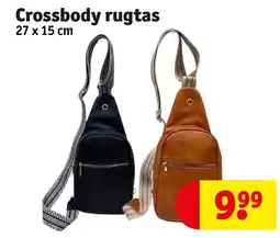 Kruidvat Crossbody rugtas aanbieding