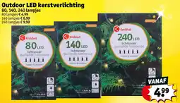 Kruidvat Outdoor LED kerstverlichting aanbieding