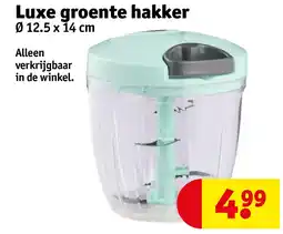 Kruidvat Luxe groente hakker aanbieding