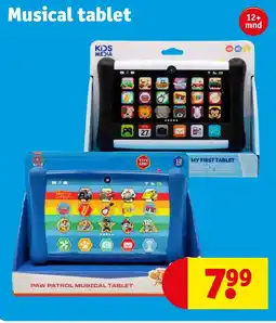 Kruidvat Musical tablet aanbieding