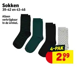 Kruidvat Sokken aanbieding
