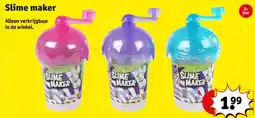 Kruidvat Slime maker aanbieding