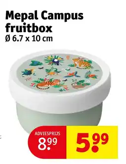 Kruidvat Mepal Campus fruitbox aanbieding