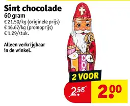 Kruidvat Sint chocolade aanbieding