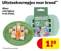 Kruidvat Uitsteekvormpjes voor brood aanbieding