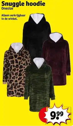 Kruidvat Snuggle hoodie aanbieding