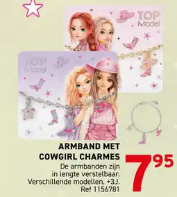 Trafic Armband met cowgirl charmes aanbieding