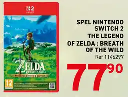 Trafic Spel nintendo switch 2 the legend of zelda breath of the wild aanbieding