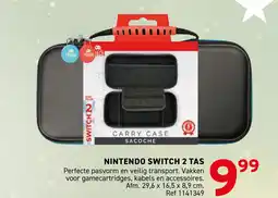 Trafic Nintendo switch 2 tas aanbieding