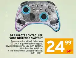 Trafic Draadloze controller voor nintendo switch aanbieding