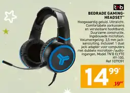 Trafic Bedrade gaming headset aanbieding