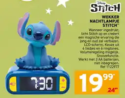 Trafic Stitch wekker nachtlampje aanbieding