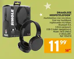 Trafic Draadloze hoofdtelefoon aanbieding