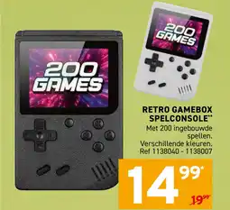 Trafic Retro gamebox spelconsole aanbieding