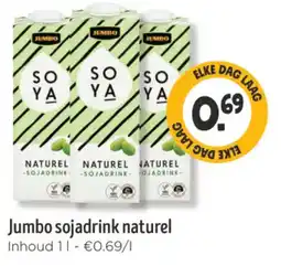Jumbo Jumbo Sojadrink Naturel aanbieding