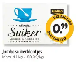 Jumbo Jumbo suikerklontjes aanbieding
