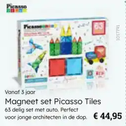 Multi bazar Magneet set Picasso Tiles aanbieding