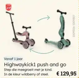 Multi bazar Highwaykick1 push and go aanbieding