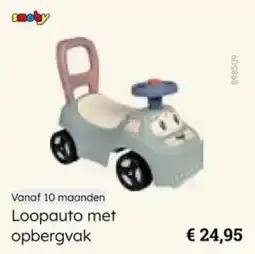 Multi bazar Loopauto met opbergvak aanbieding