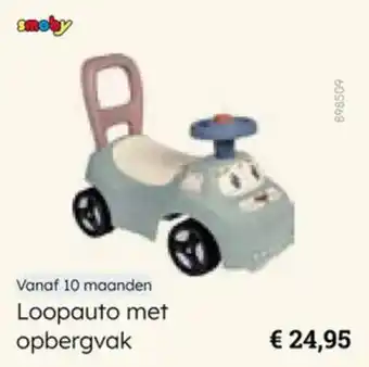 Multi bazar Loopauto met opbergvak aanbieding