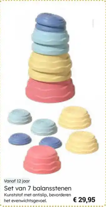 Multi bazar Set van 7 balansstenen aanbieding