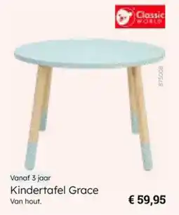 Multi bazar Kindertafel Grace aanbieding